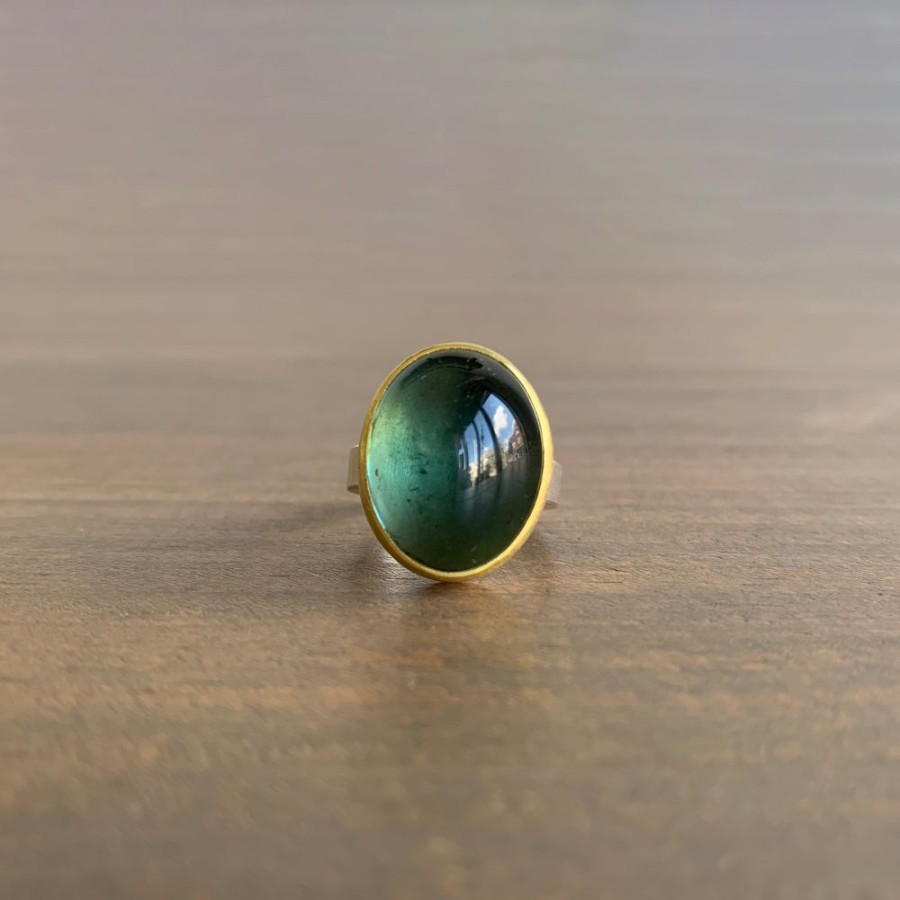 Jewelry Sam Woehrmann | Oval Tourmaline Cabochon Ring