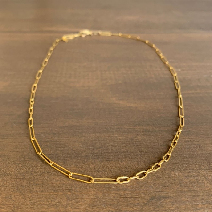 Jewelry Rosanne Pugliese | Handmade 22K Lightweight Link Chain