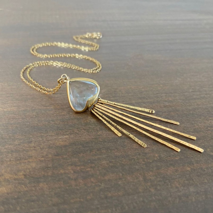 Jewelry Rachel Atherley | Aquamarine Jellyfish Pendant