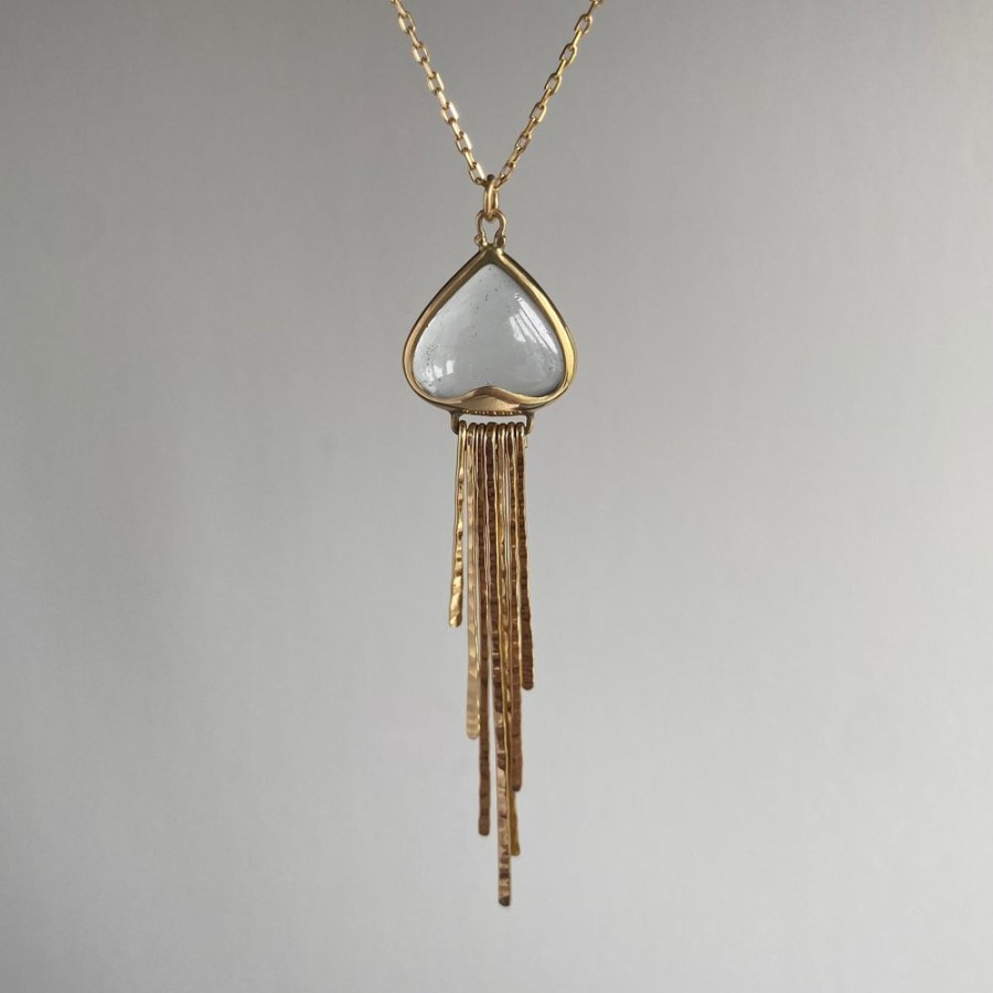 Jewelry Rachel Atherley | Aquamarine Jellyfish Pendant