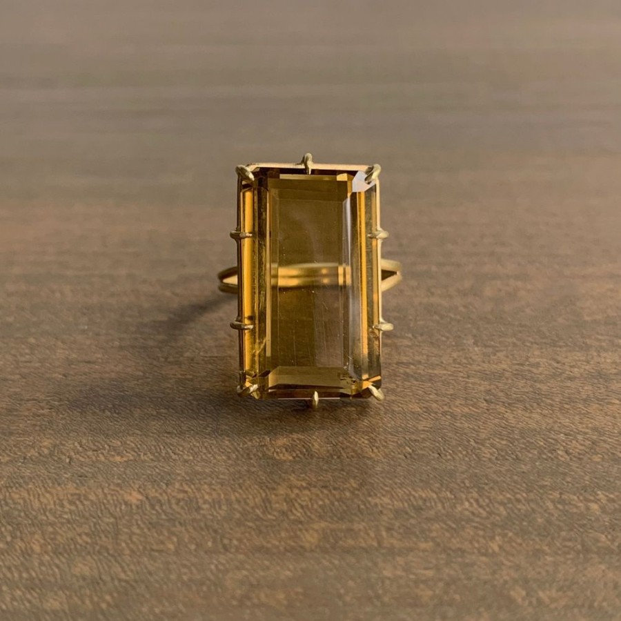 Jewelry Rosanne Pugliese | Emerald Cut Citrine Ring