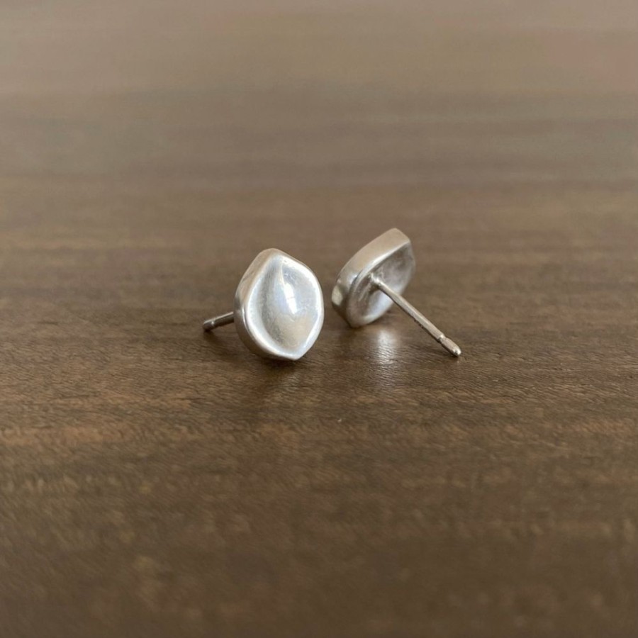 Jewelry Rachel Atherley | Silver Seed Stud Earrings