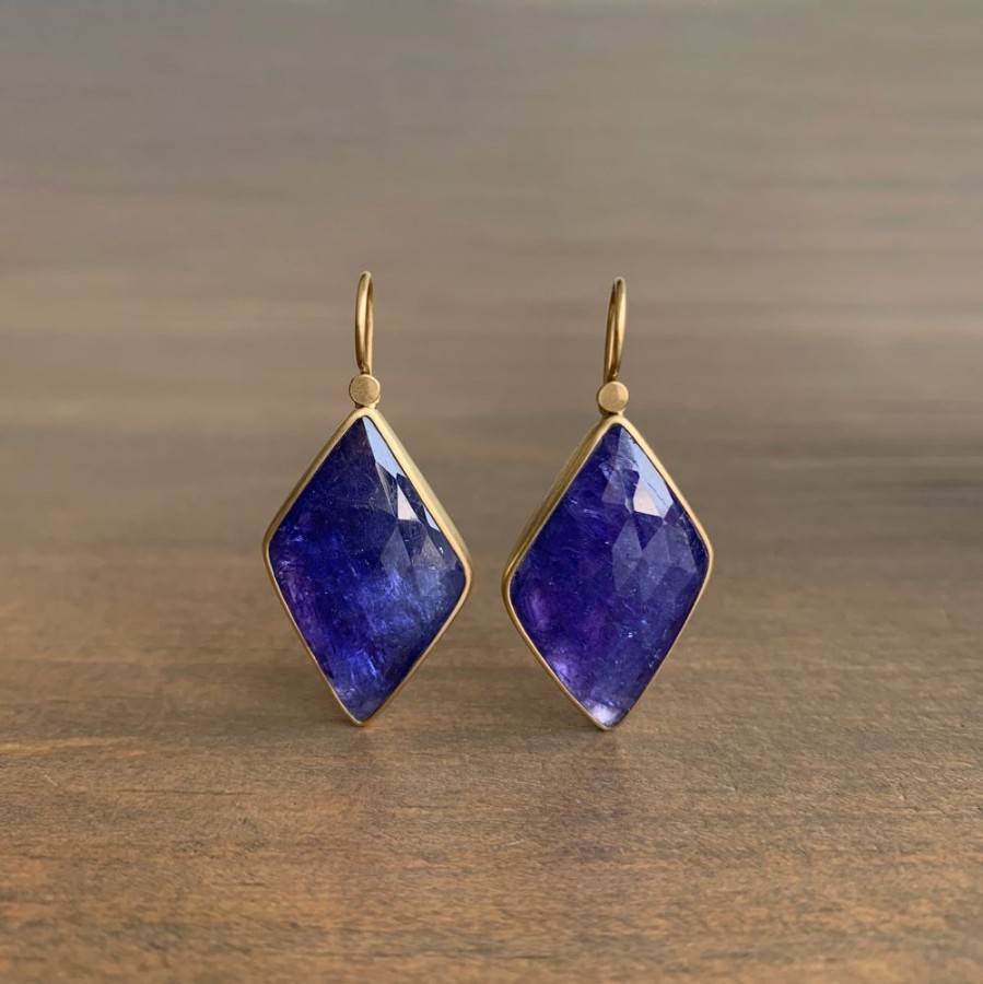 Jewelry Lola Brooks | Tanzanite Kite Drop Earrings