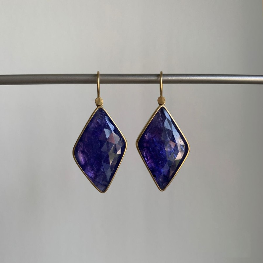 Jewelry Lola Brooks | Tanzanite Kite Drop Earrings